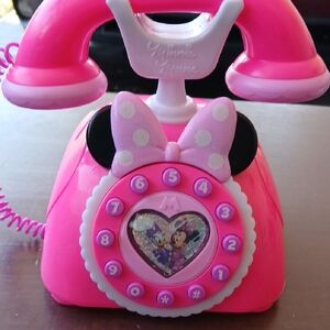 Disney Pink Minnie Mouse Toy Phone